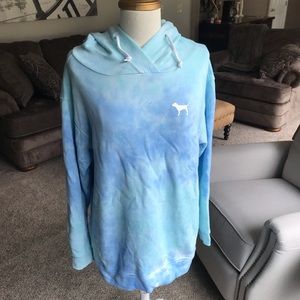 Victoria’s Secret pink the dye tunic hoodie